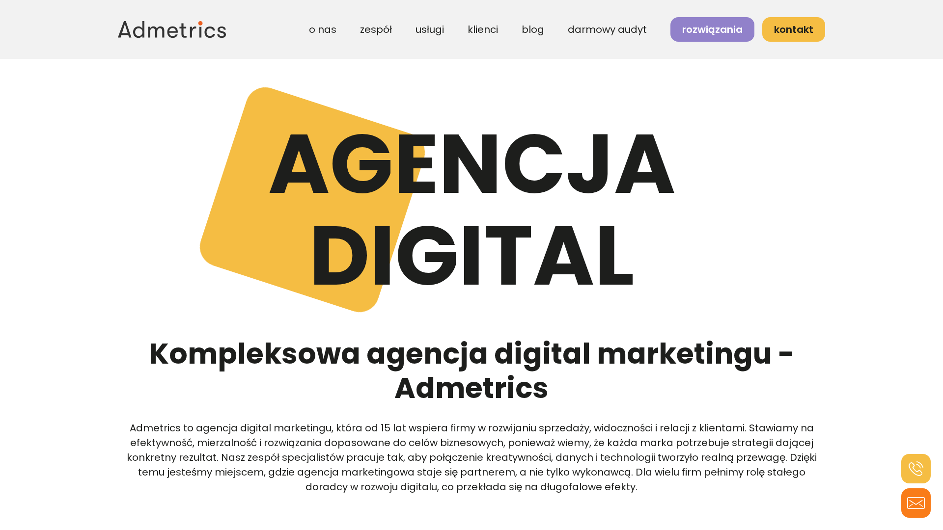 Admetrics cover