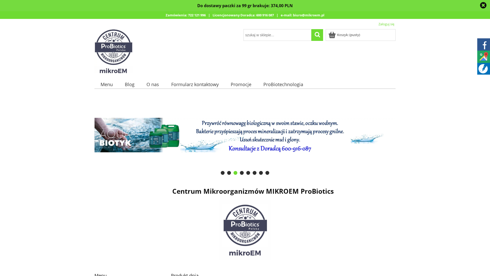 Centrum mikroorganizmów - Mikroem cover